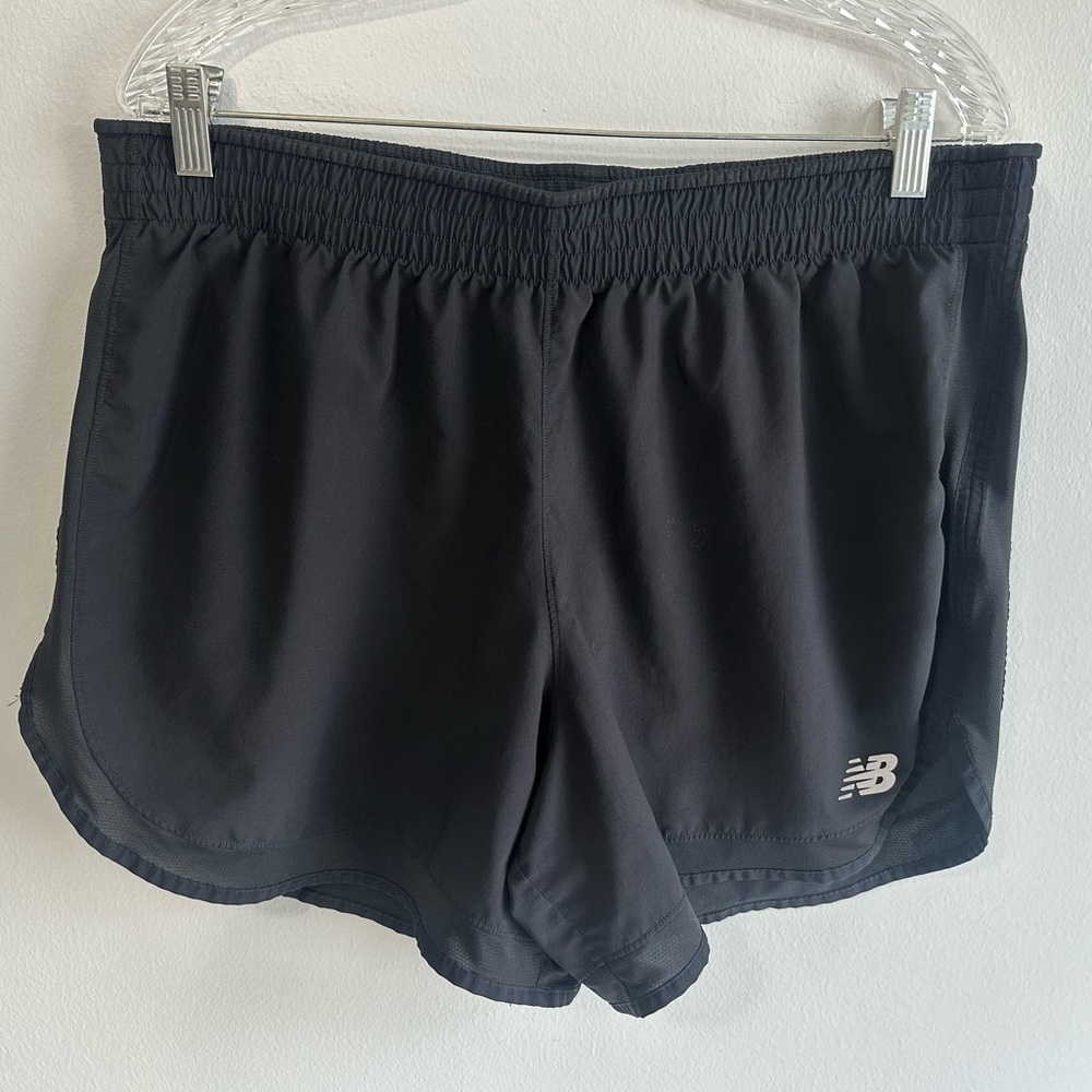 New Balance Women's Athletic Black Shorts Running Activewear